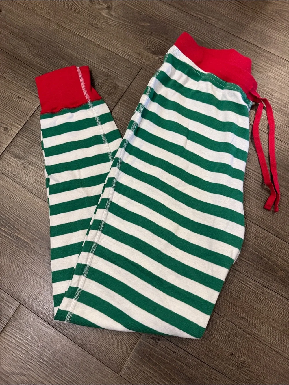 Hanna Andersson Striped Long John Joggers Pajamas. Unisex S. Like New!❤️💚 - Picture 1 of 3